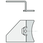 Somfy - Patte métallique pour module platine x50