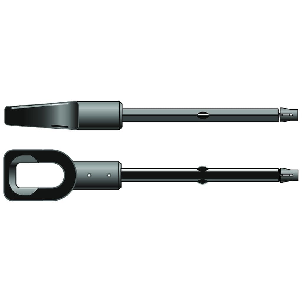 Somfy - Anneau sortie hexa 7mm clip l tige 165mm