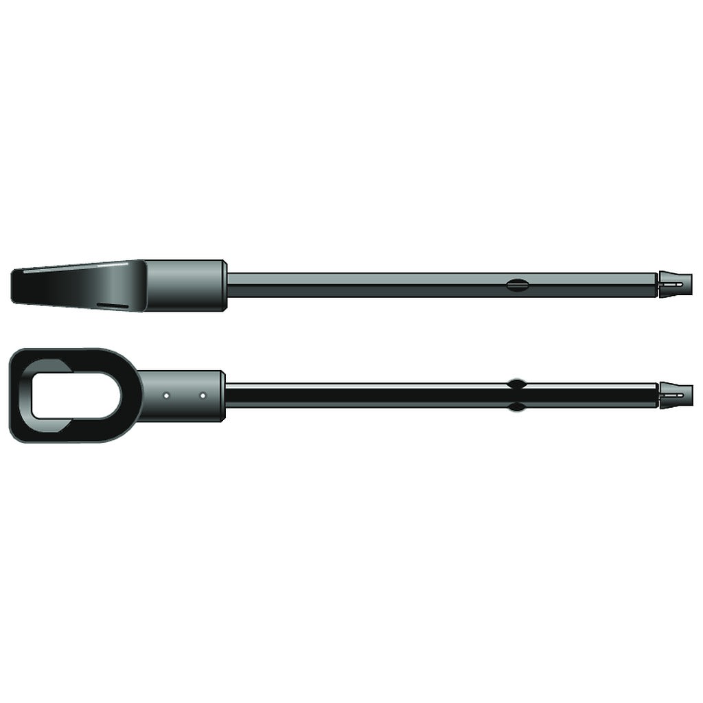 Somfy - Anneau sortie hexa 7mm clip l tige 175mm