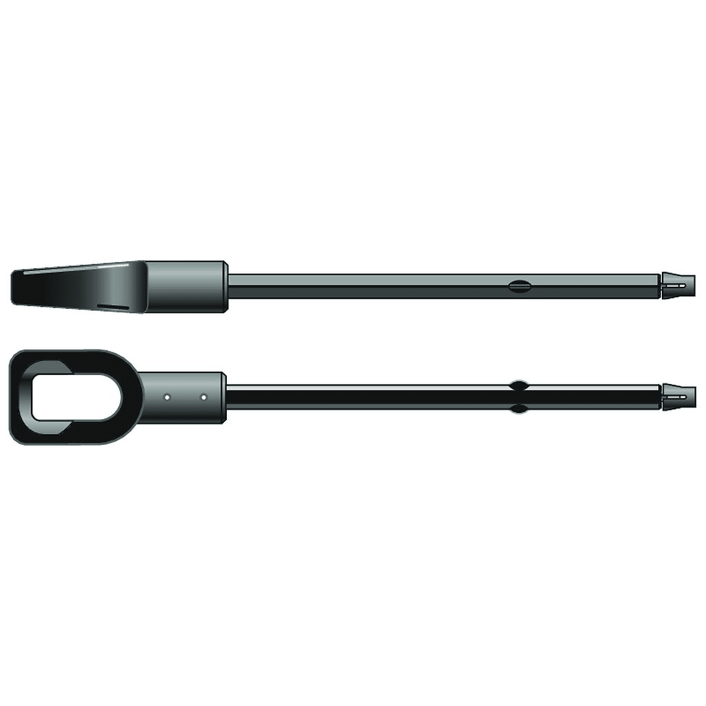 Somfy - Anneau sortie hexa 7mm clip l tige 175mm