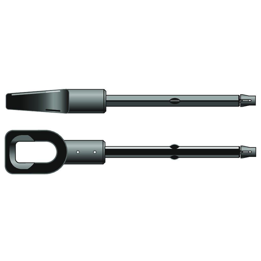 Somfy - Axe de commande clip CSI long. 100mm