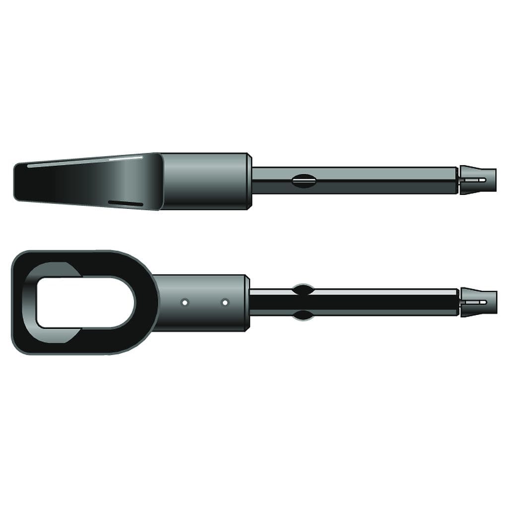 Somfy - Anneau sortie hexa 7mm clip l tige 63mm