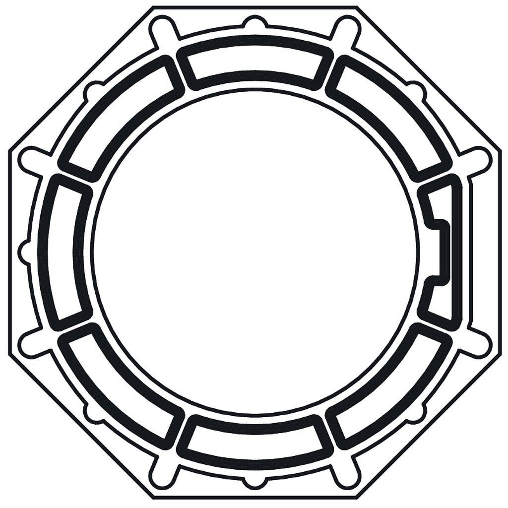 Somfy - Couronne d50 octo 70 / simbac x1