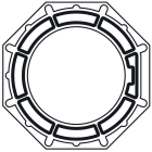 Somfy - Couronne d50 octo 70 / simbac x1