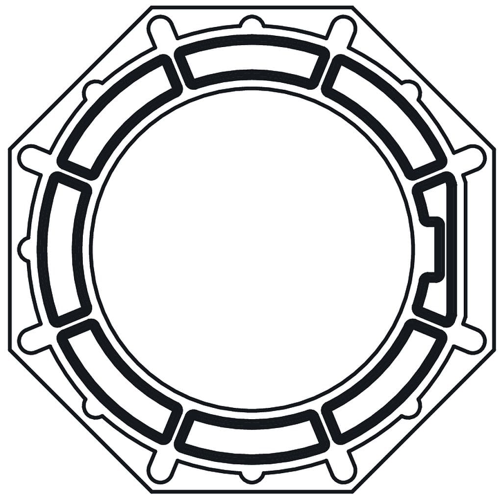 Somfy - Couronne d50 octo 70 / simbac x1