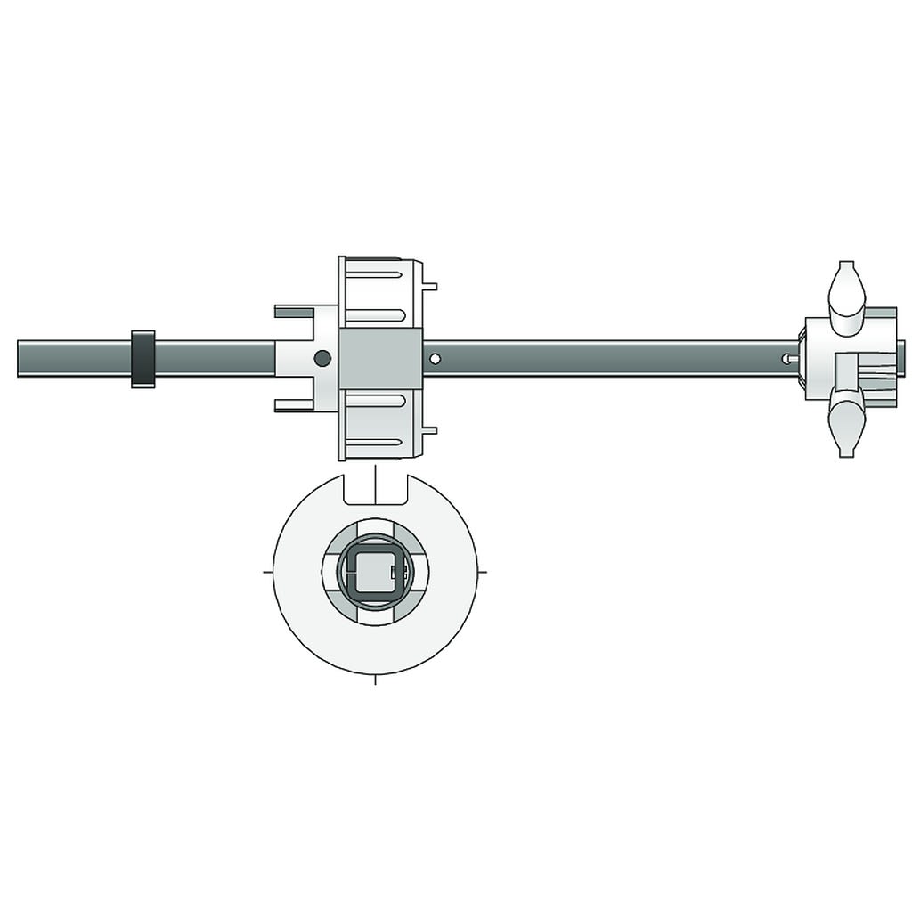 Somfy - Embout tube f5039 reglable