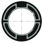 Somfy - Couronne d50 welser d70x1.5 plate x10