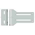 Somfy - Support op.ls50 plaqué ph zinguée