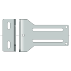 Somfy - Support opérateur LS50 plaqué zingué pour fixation