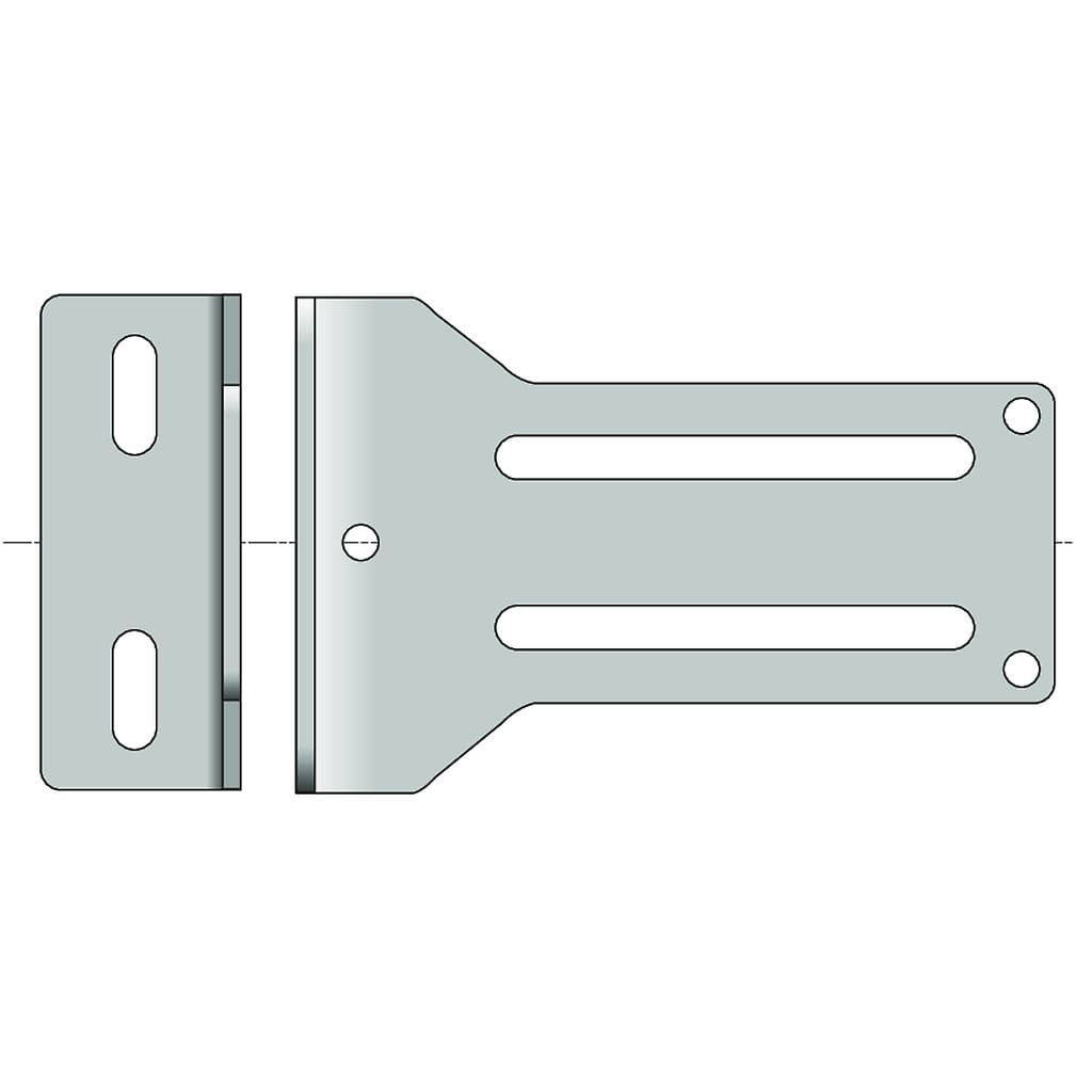 Somfy - Support op.ls50 plaqué ph zinguée