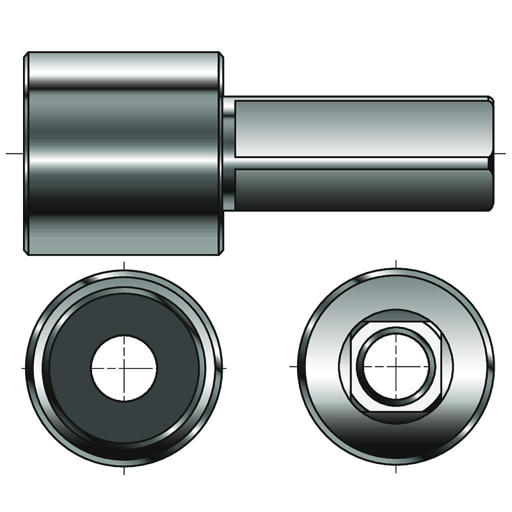 Somfy - Embout tendeur pour moteur phoenix diamètre 45 mm