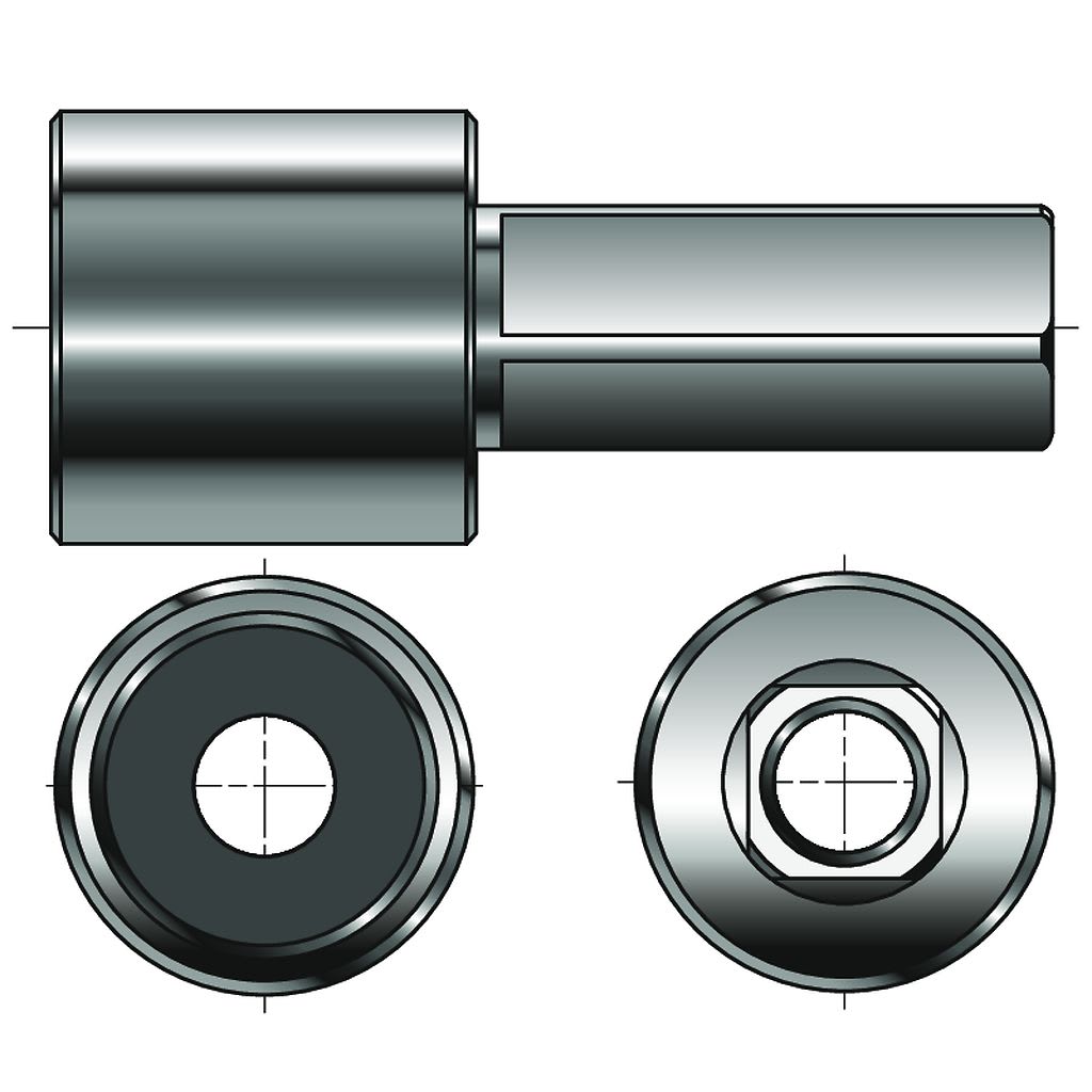 Somfy - Embout tendeur tube d45
