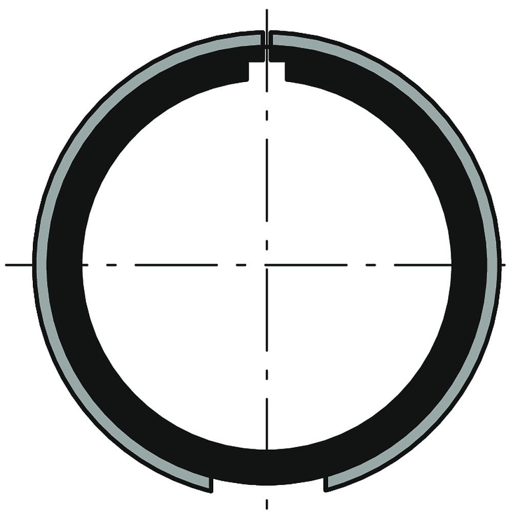 Somfy - Couronne diamètre 40 pour tube diamètre 40x1