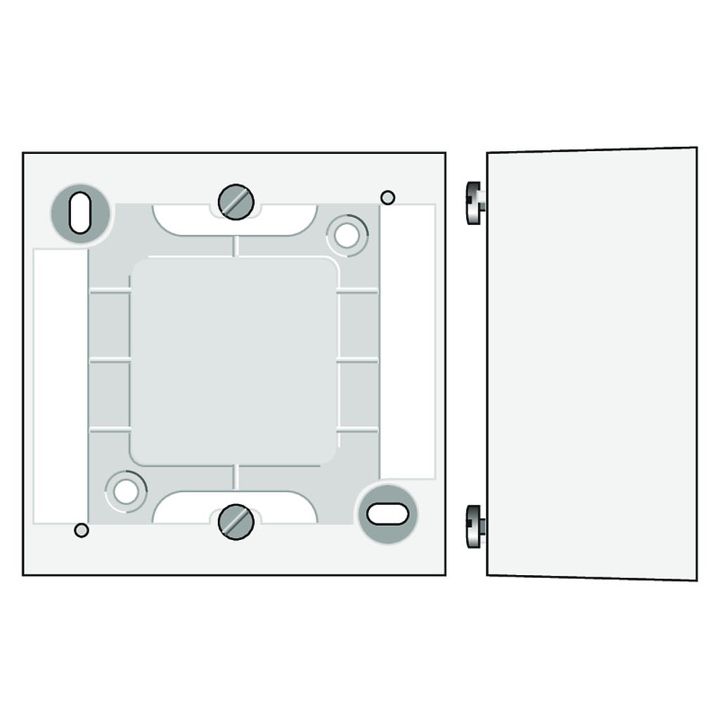 Somfy - Boîtier saillie mosaic