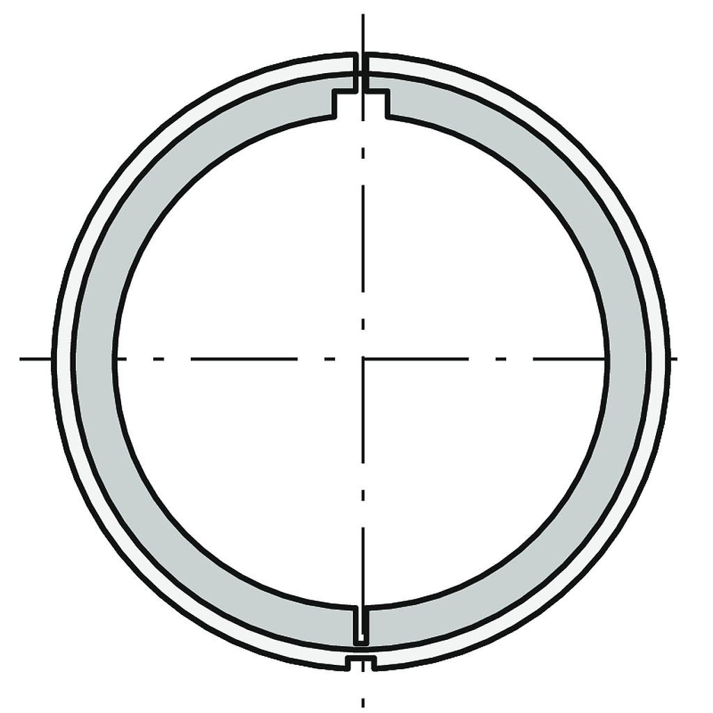Somfy - Couronne diamètre 40 pour tube diamètre 40x1,5