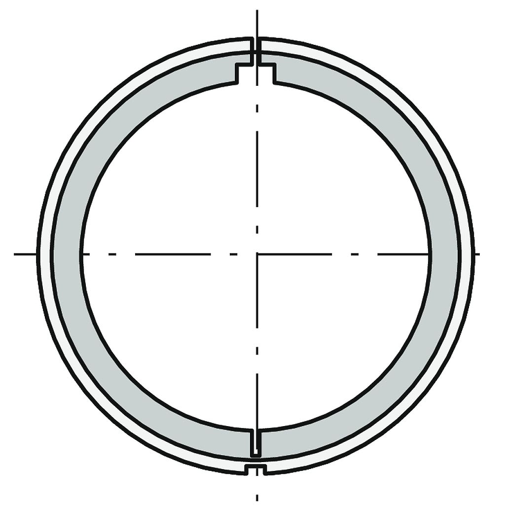 Somfy - Couronne diamètre 40 pour tube diamètre 40x1,5