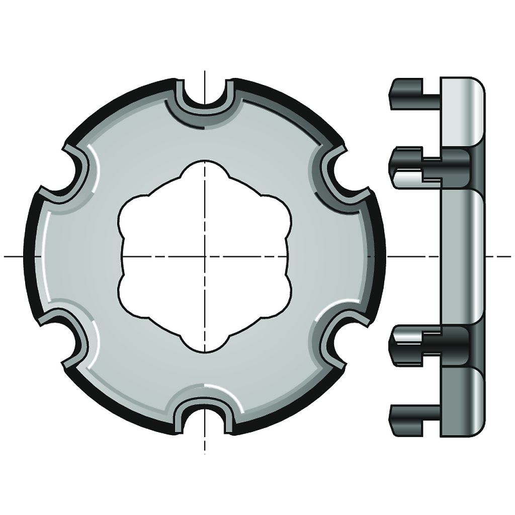 Somfy - Support universel acier