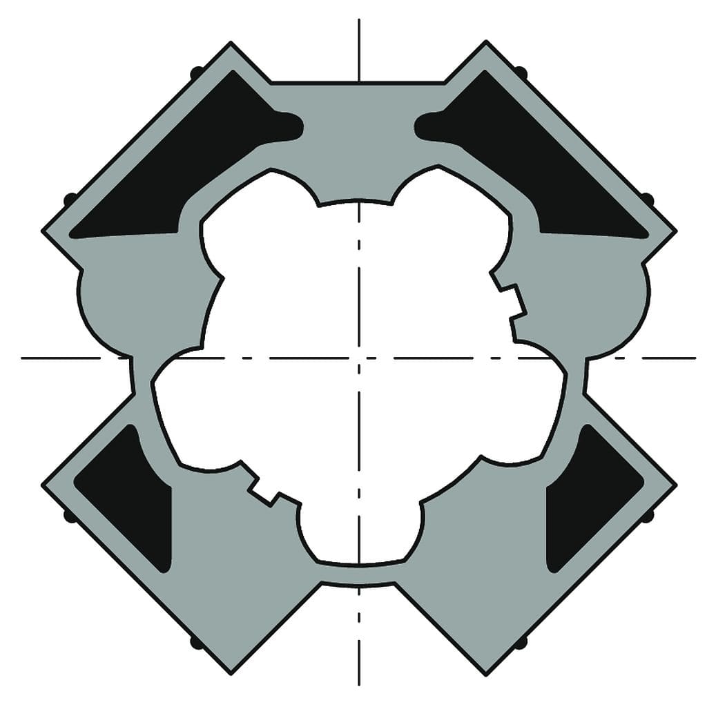 Somfy - Roue d50 tube octo 60 / simbac x1