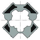 Somfy - Roue d50 tube octo 60 / simbac x1