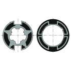 Somfy - Roue+couronne d50 welser70 goutte plate