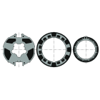 Somfy - Roue+couronne 50/60 imbac 85/ tube 78 gp