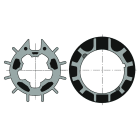 Somfy - Roue+couronne imbac d70 goutte d12