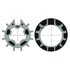 Somfy - Roue+couronne imbac d70 goutte d12