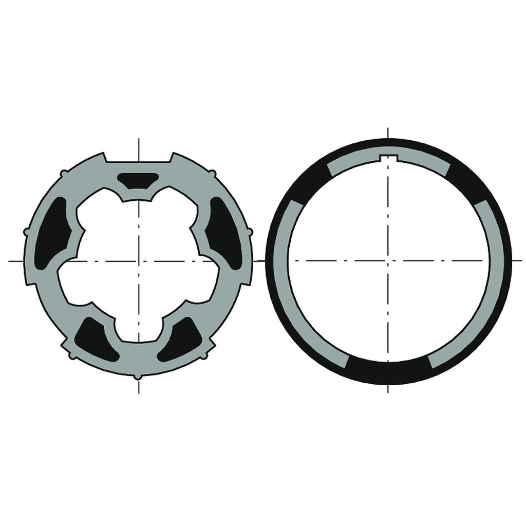 Somfy - Roue+couronne d50 ates d57