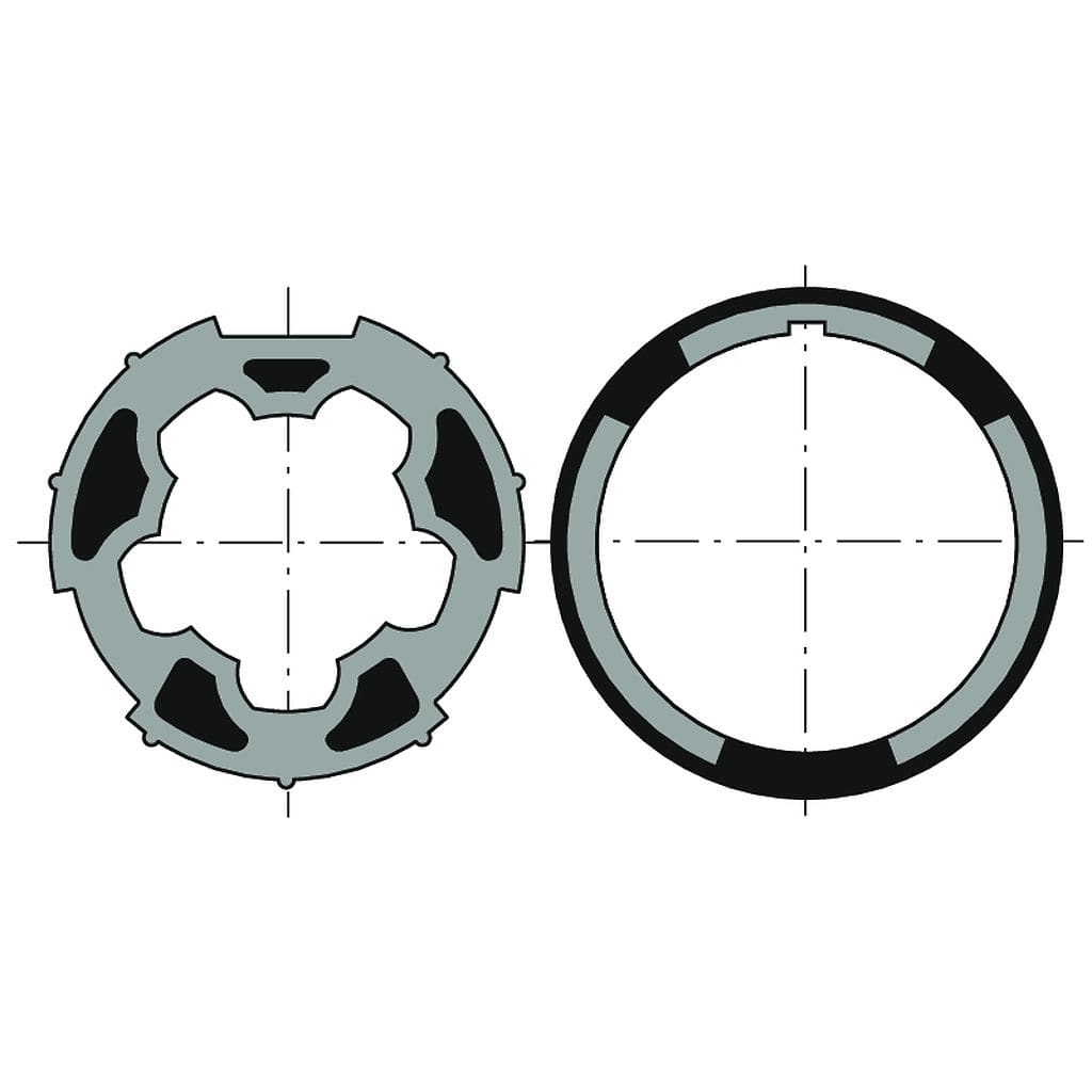 Somfy - Roue+couronne d50 ates d57