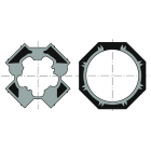 Somfy - Kit (1 roue+1 couronne) d50 octo 60