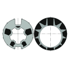 Somfy - Roue+couronne d50, dohner d70/d13x1