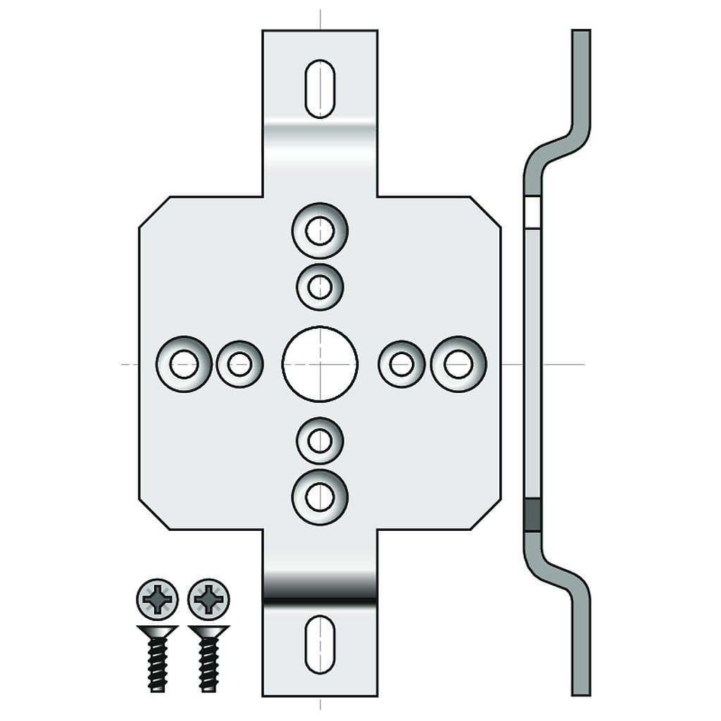 Somfy - Support d50 caisson zf