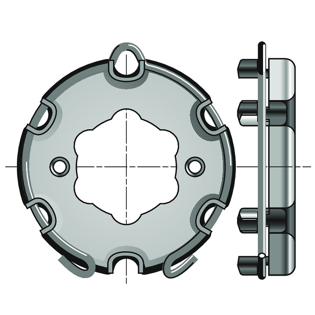 Somfy - Support d50 kommerling