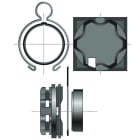 Somfy - Support d50 caisson tiroir