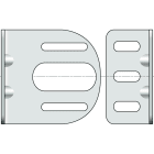 Somfy - Équerre murale pour motorisation ls 40/lt 50