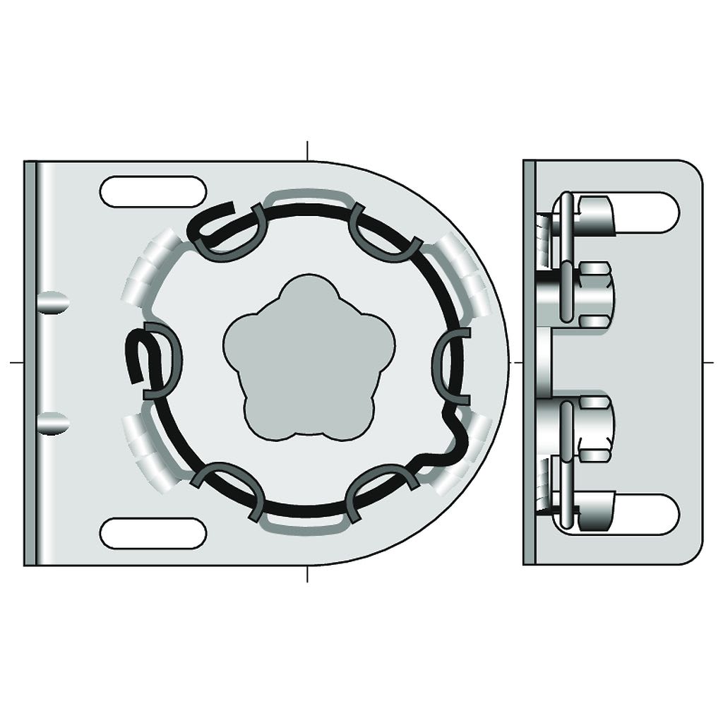 Somfy - Support universel d 50 et 60