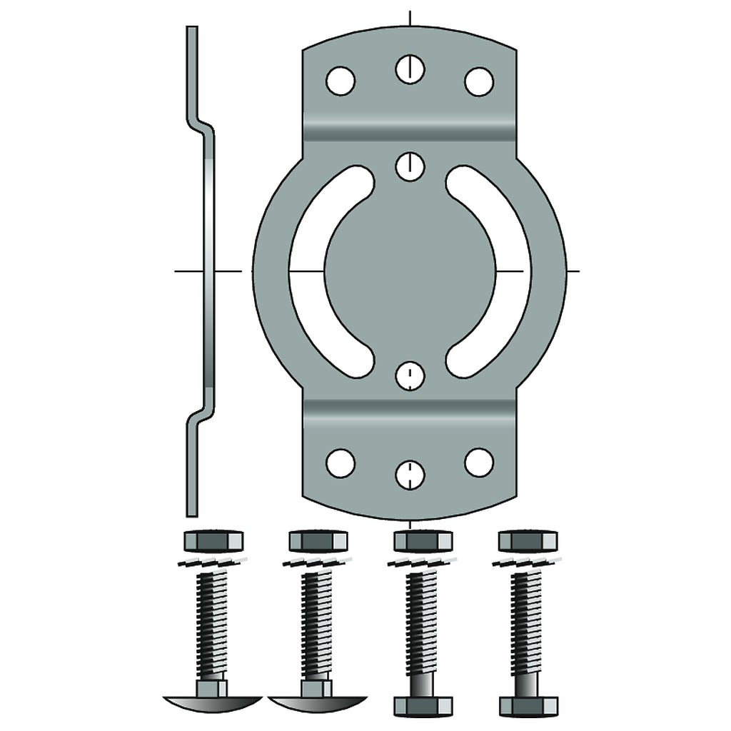 Somfy - Embout palier intermediaire tube d50