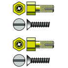 Somfy - Pion fixation d50 csi modulo