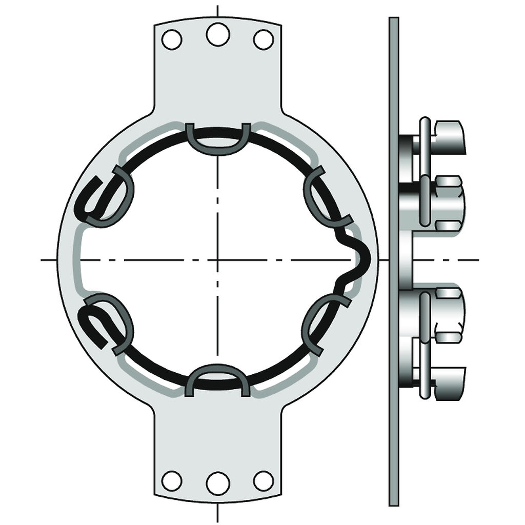 Somfy - Support d50 universel deprat