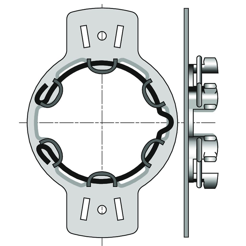 Somfy - Support d50 veka