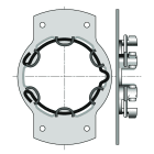 Somfy - Support d50 universel acier