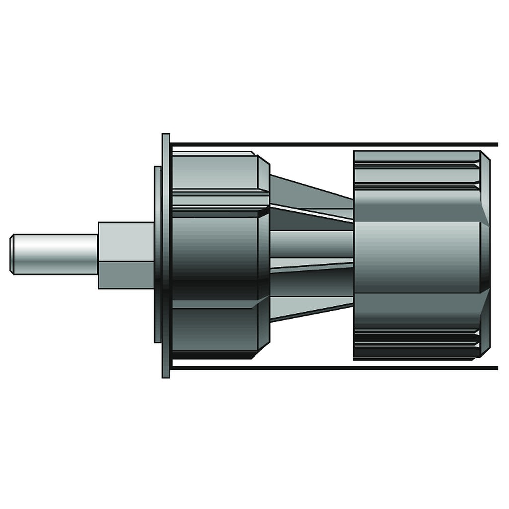 Somfy - Embout monté d50 tube imbac octo 60