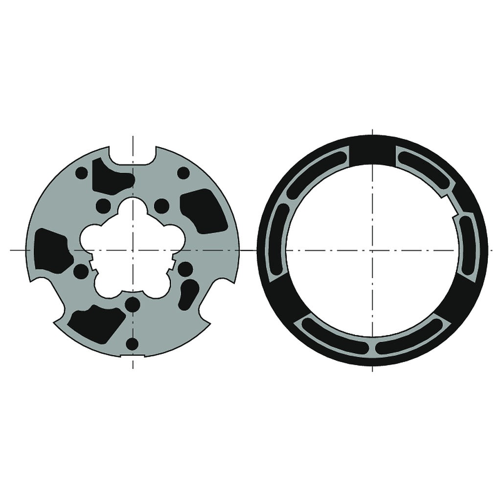 Somfy - Roue+couronne LT60 - llaza d80