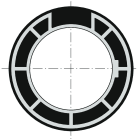 Somfy - Couronne nt6 lp 89