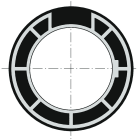 Somfy - Couronne nt6 lp 89