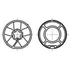 Somfy - Roue+couronne d60 - heroal octo d125