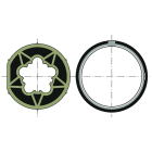 Somfy - Roue+couronne d60 tube d70x1.5 clip faib