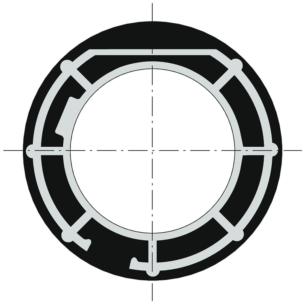 Somfy - Couronne ø60 mischler d102x2
