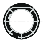 Somfy - Couronne ø60 mischler d102x2