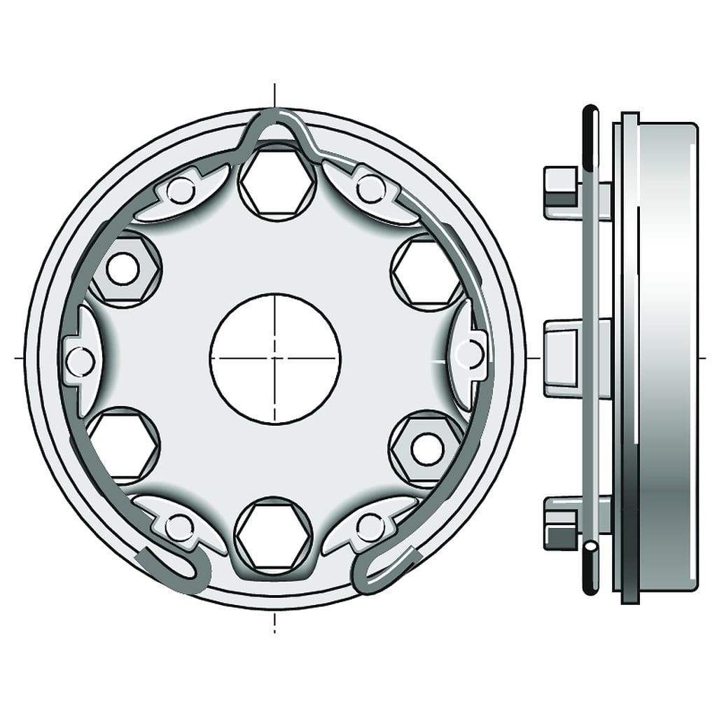 Somfy - Support moteur ø50 / ø60